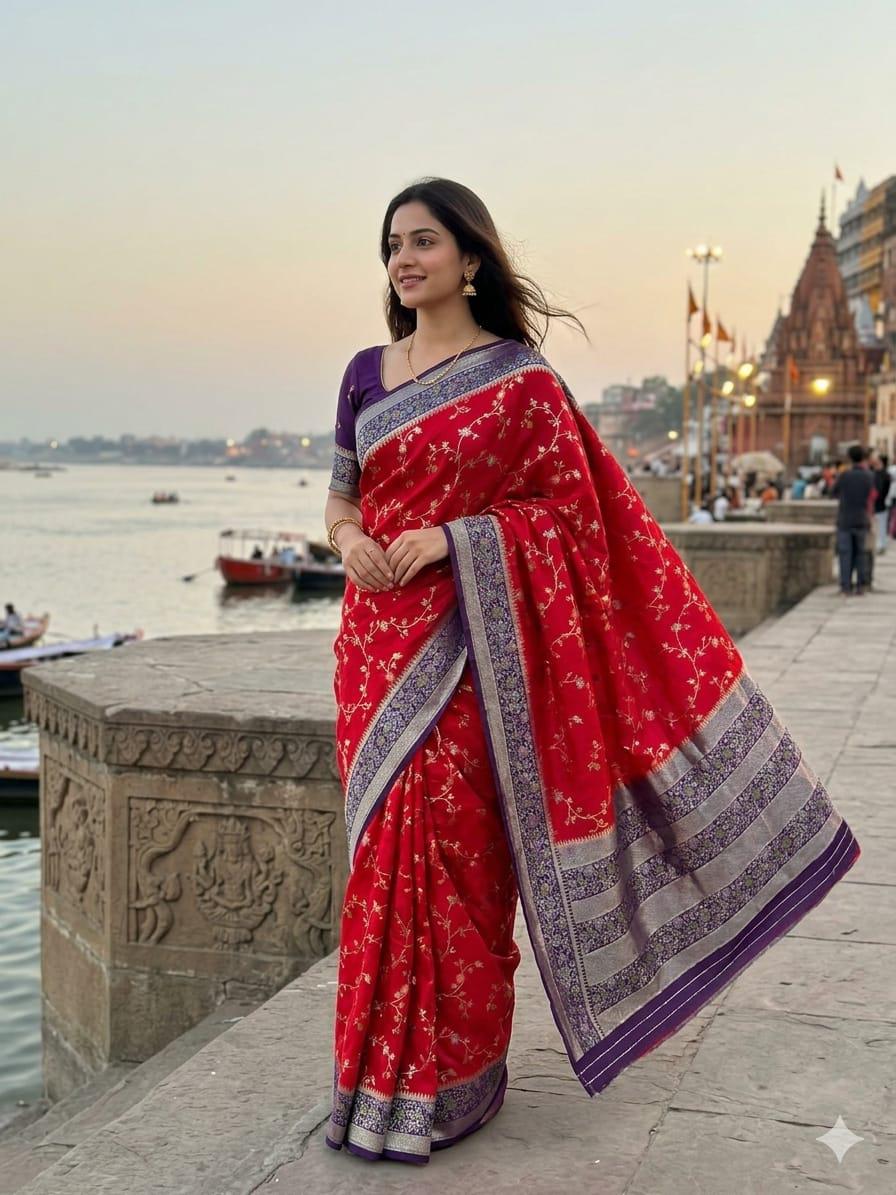 Semi Raw Mango Sarees