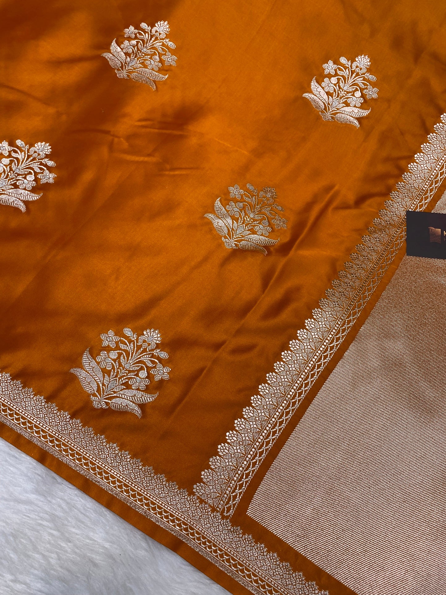 Fanta mashru silk banarasi saree