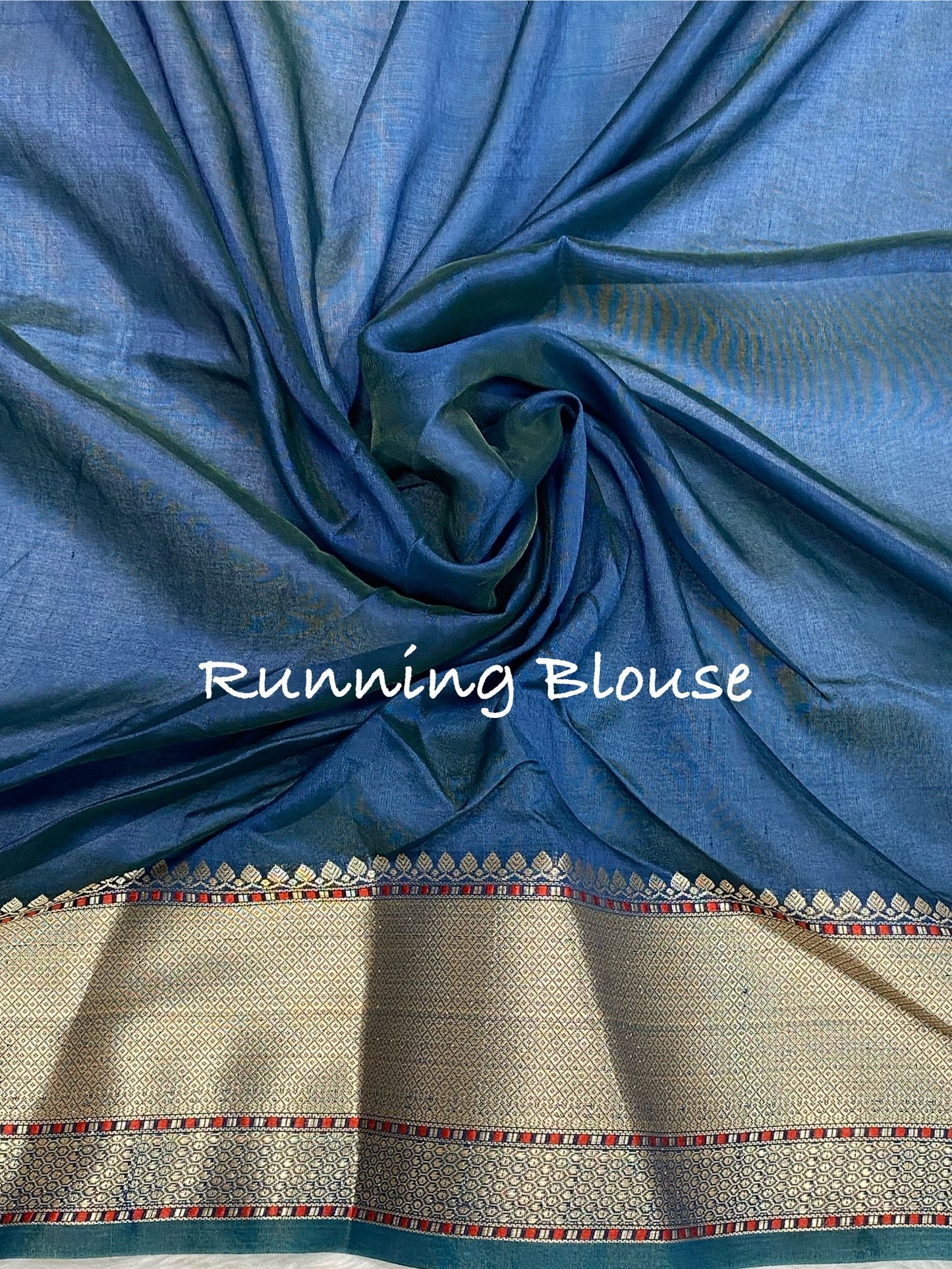 Semi Raw Mango 3D color Banarasi Saree |Very Light Weight